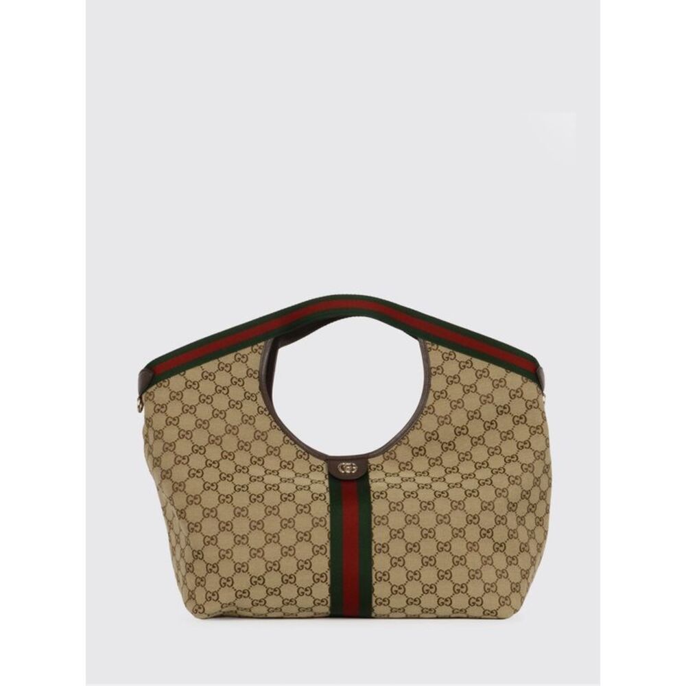 Gucci Women Giglio Double Handle Shoulder Bag Gucci In Gg Monogram Jacquard